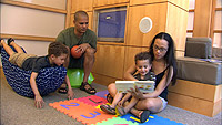 Las Vegas parents Philip and Rachelle Reynolds and sons Sebastian and Elias are participating in the Autism Phenome Project at UC-Davis MIND Institute.